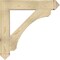 Ekena Millwork Legacy Arts & Crafts Rough Sawn Bracket, Douglas Fir, 6"W x 38"D x 38"H BKT06X38X38LEC03RDF - alternate 4